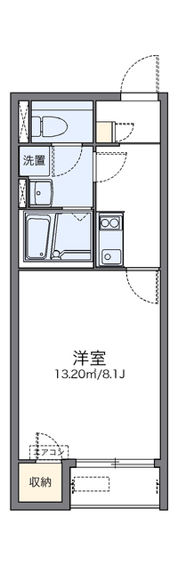 レオネクスト花水木 間取り図