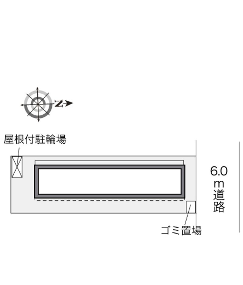 レオパレス北内 配置図