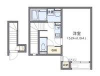 クレイノ向日葵　レジデンス 間取り図