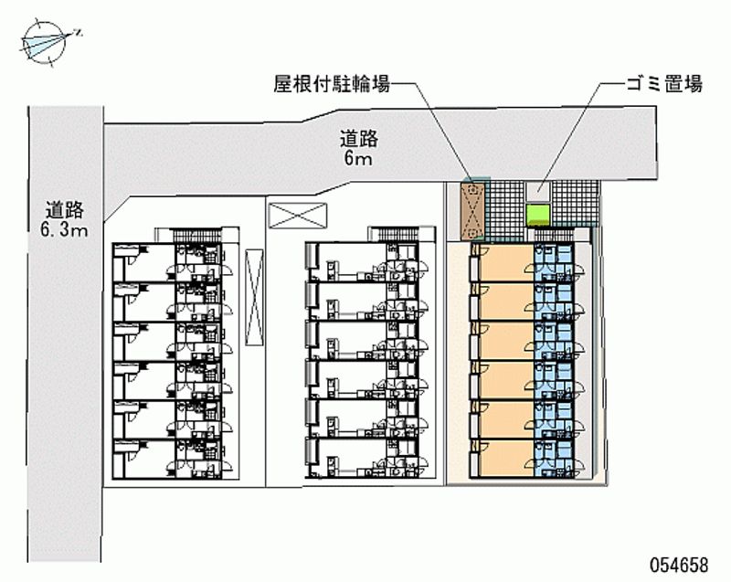レオネクストクラージュ 区画図