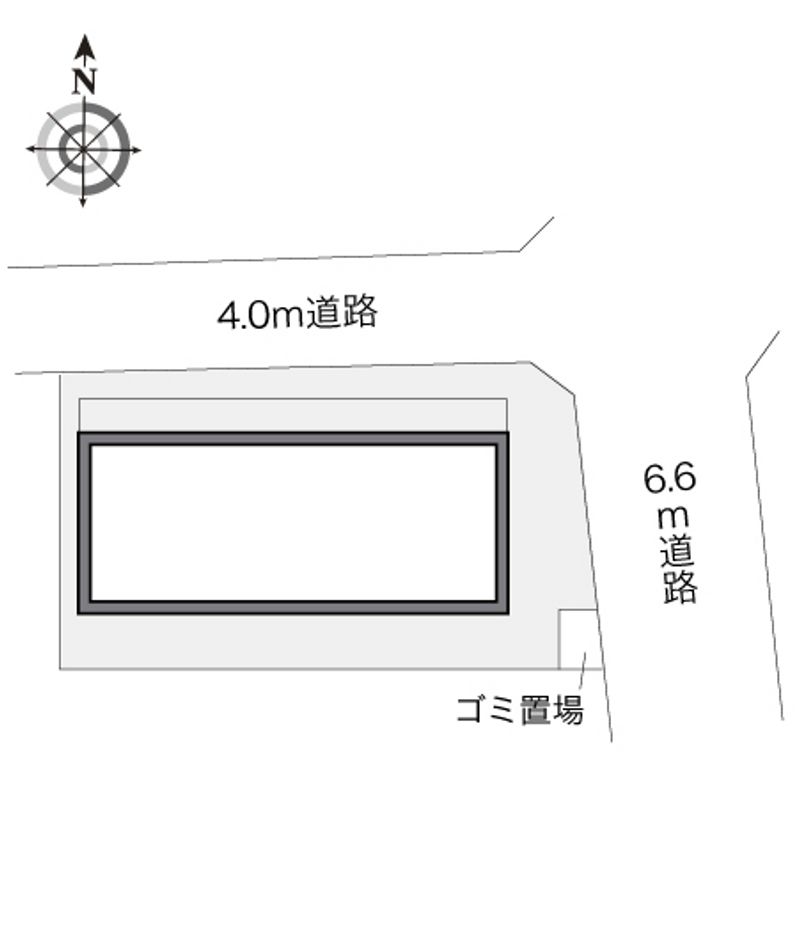レオパレスＲＩＴＺ−Ⅰ 配置図