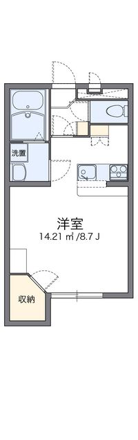 レオパレスＧａｒｄｅｎＰｌｏｔ 間取り図