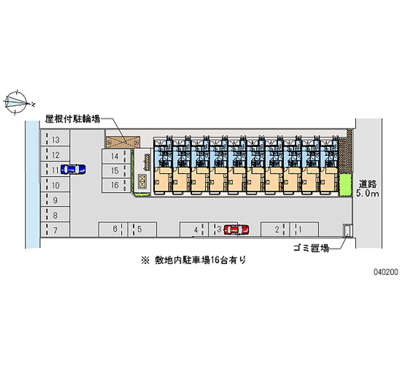 40200月租停车场