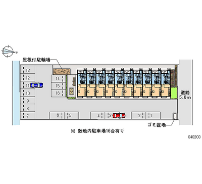 40200月租停车场