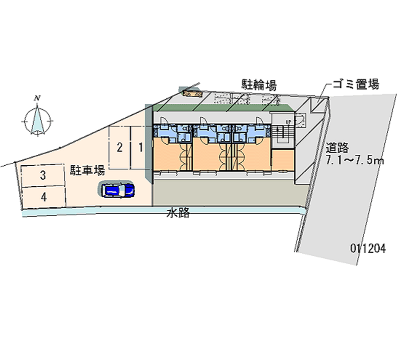 11204月租停車場