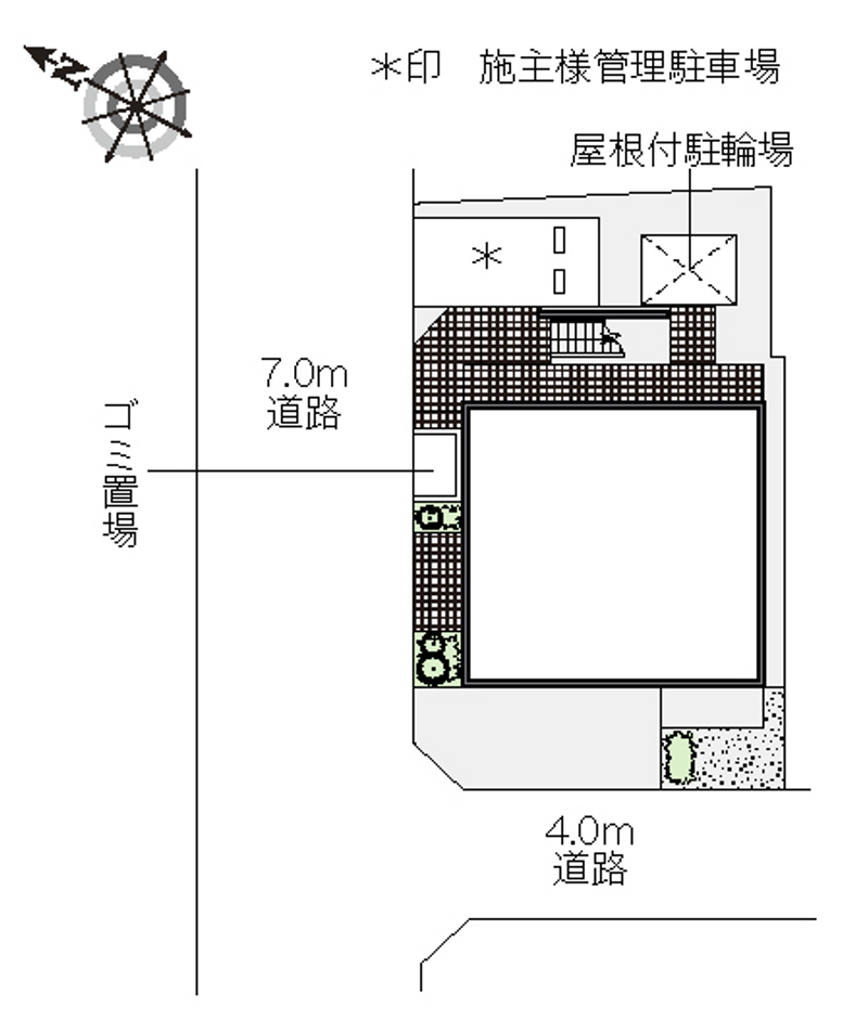レオネクストサラカーム　ヴィラ 配置図