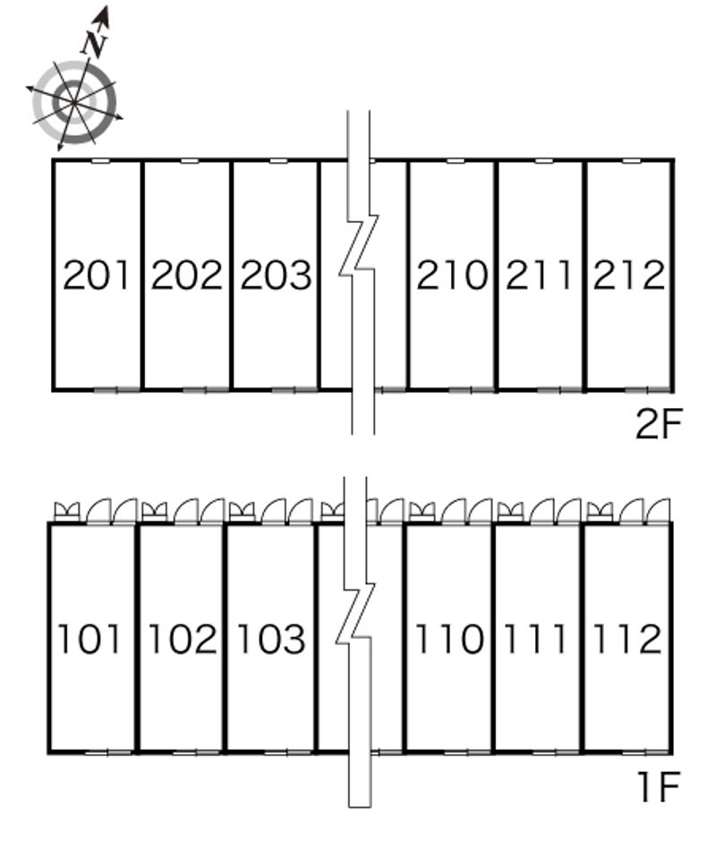 レオパレスａｆｆｅｃｔｉｏｎ 間取り配置図