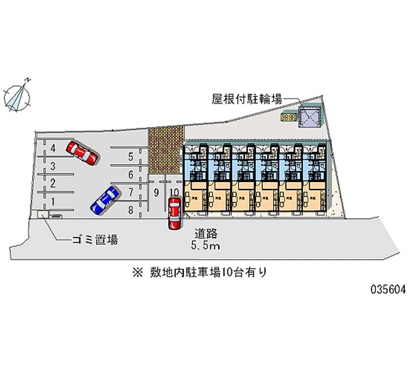 レオパレス海咲 月極駐車場