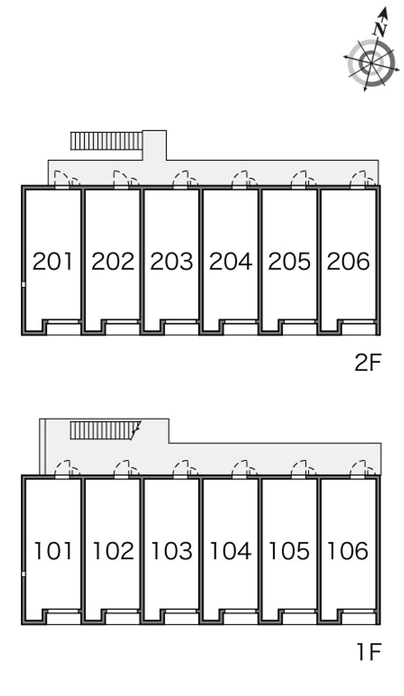 レオネクスト桂台 間取配置図