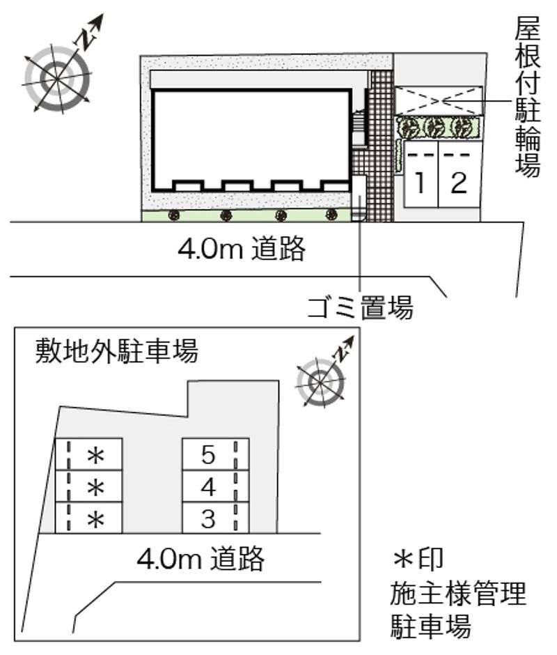 レオネクストＭＡＴＳＵＯⅡ 配置図