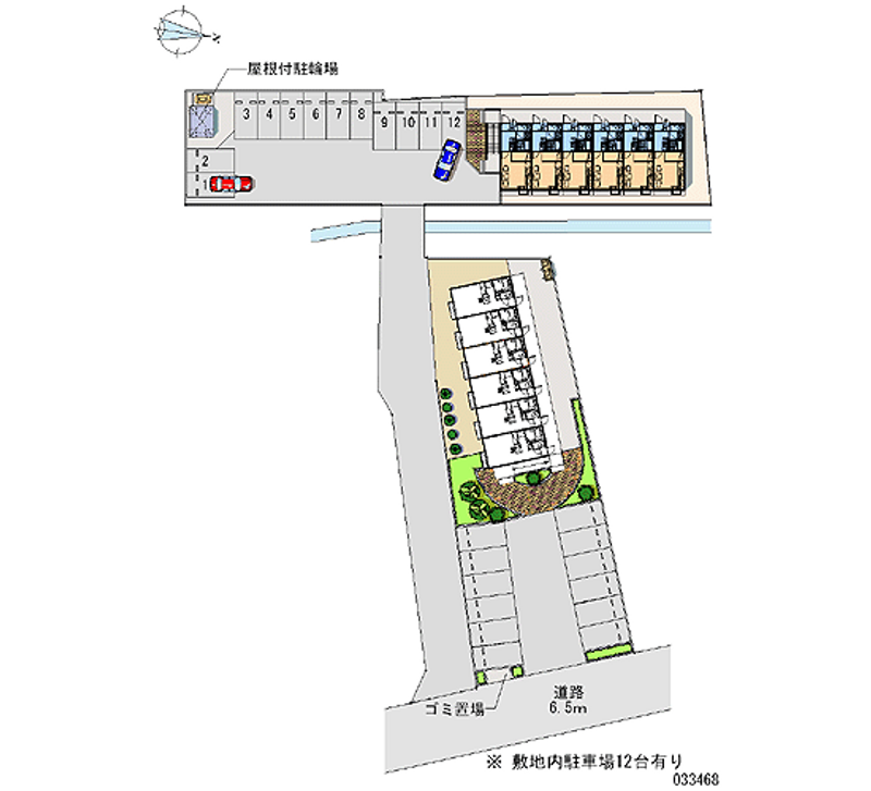 33468月租停车场