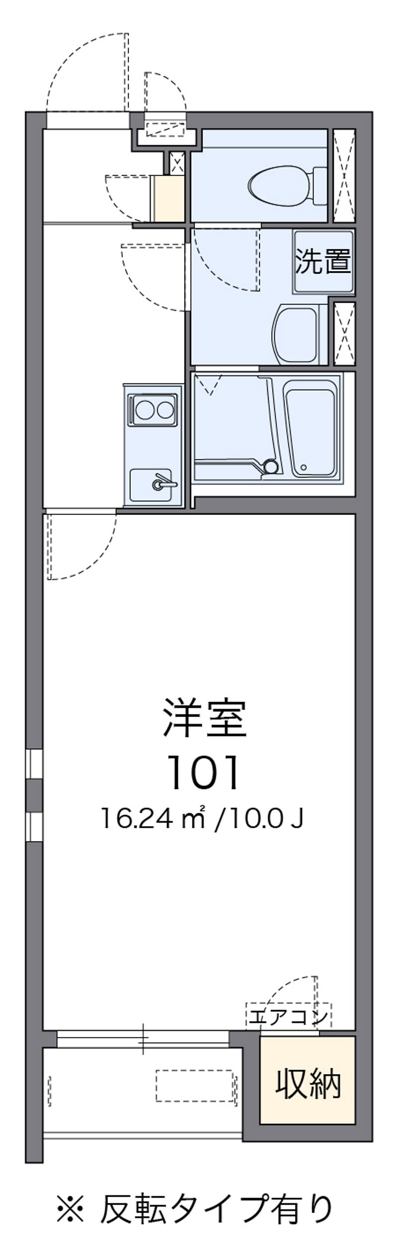 クレイノ未来 間取図