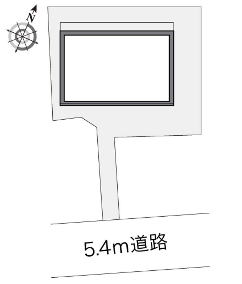 レオパレスフェンテ 配置図