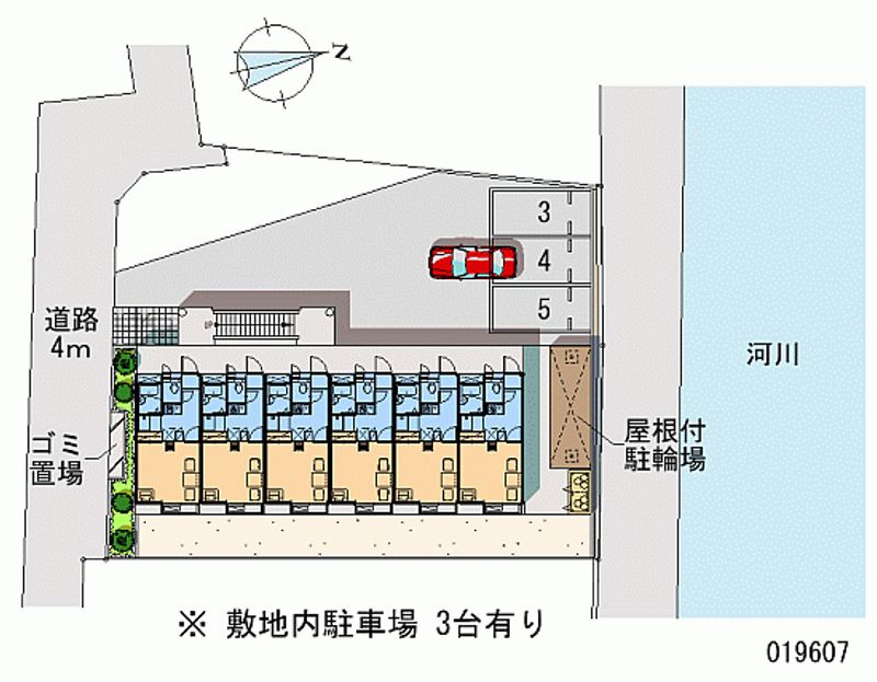 レオパレスＮＯＲＩ 区画図