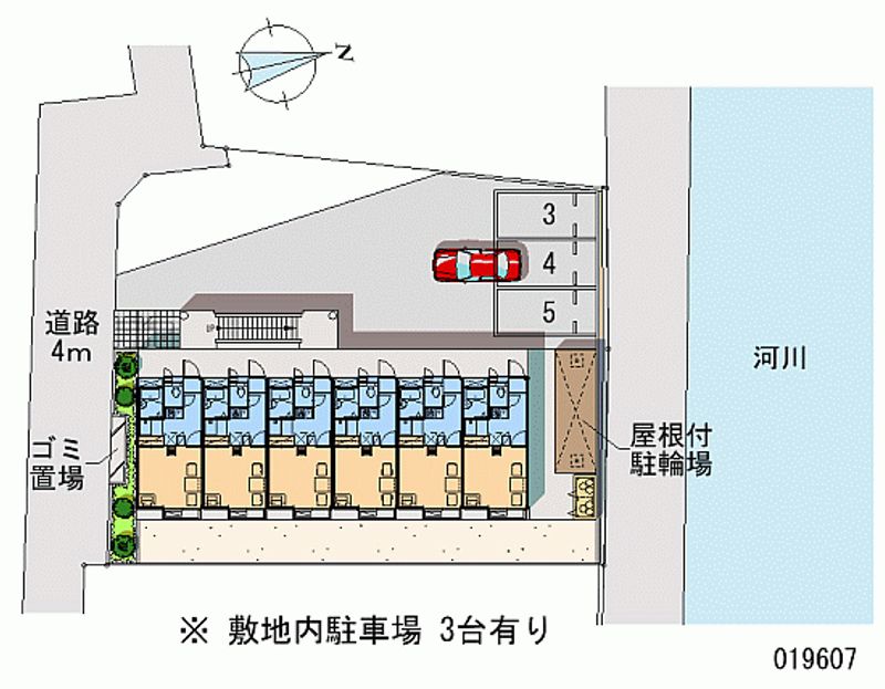 レオパレスＮＯＲＩ 月極駐車場