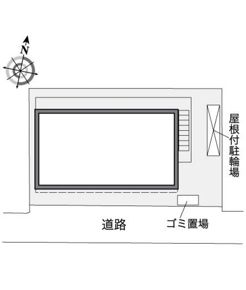 レオパレスシーサイド明石 配置図