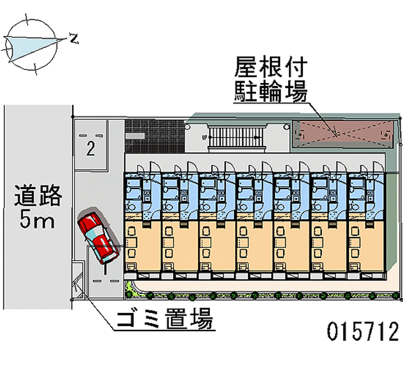 15712月租停车场