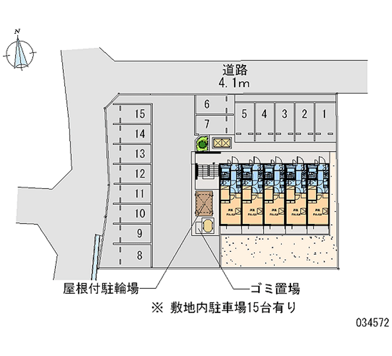 レオパレス豊田壱番館 月極駐車場