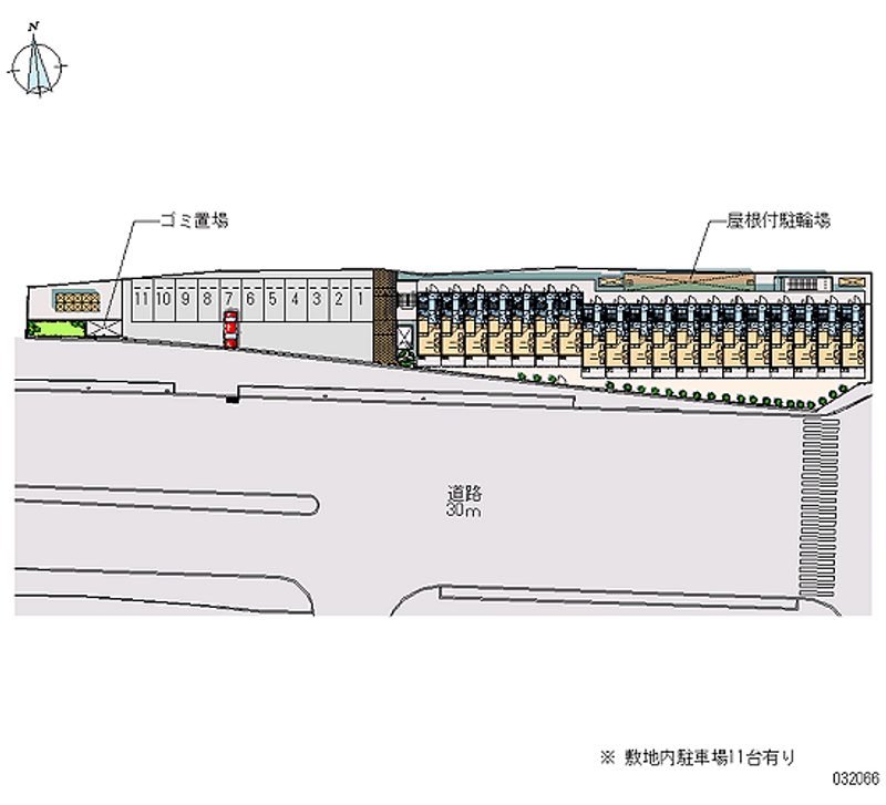 32066 Monthly parking lot