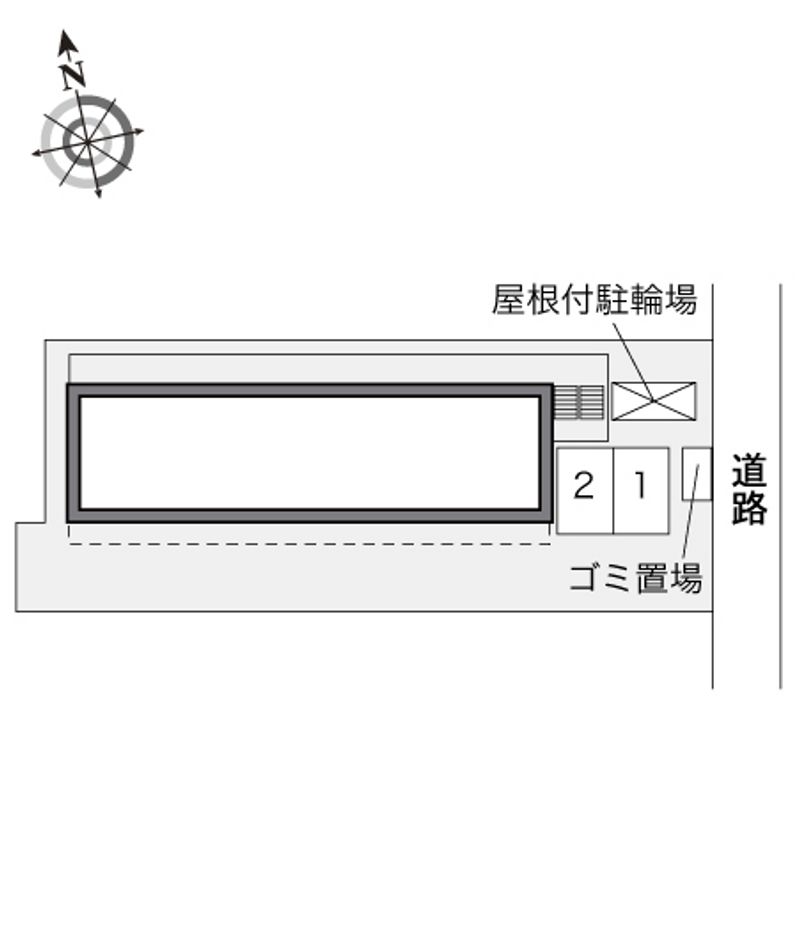 レオパレスＮＥＷ　ＢＲＯＡＤ 配置図