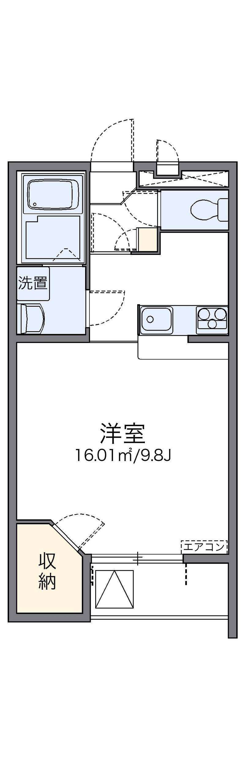 leopalace Tenjono II Sơ đồ nhà