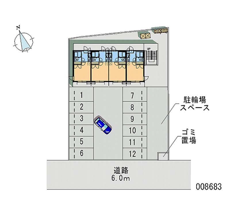 08683 Monthly parking lot