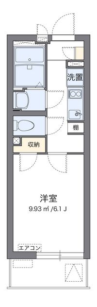 クレイノメゾン　ド　ピエラ 間取り図