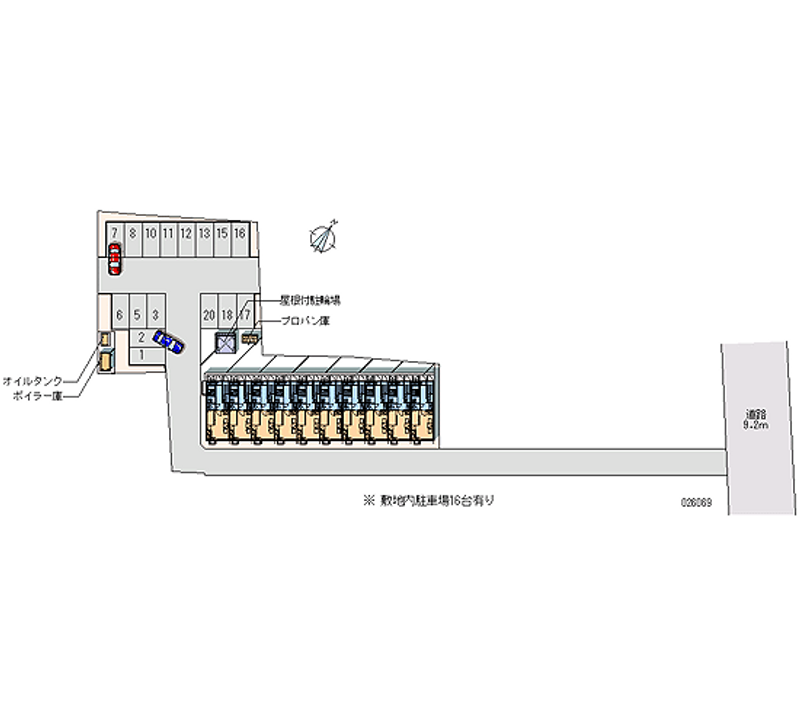 26069月租停車場