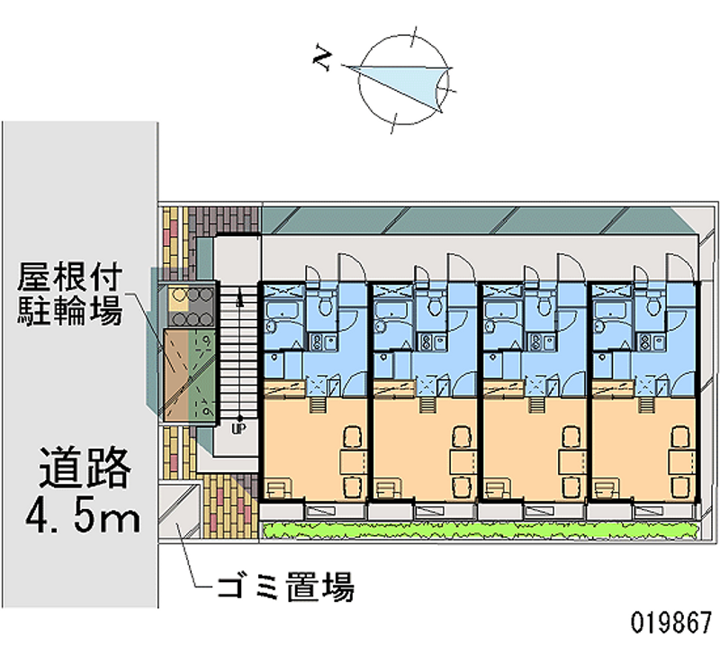 レオパレスラポール 区画図