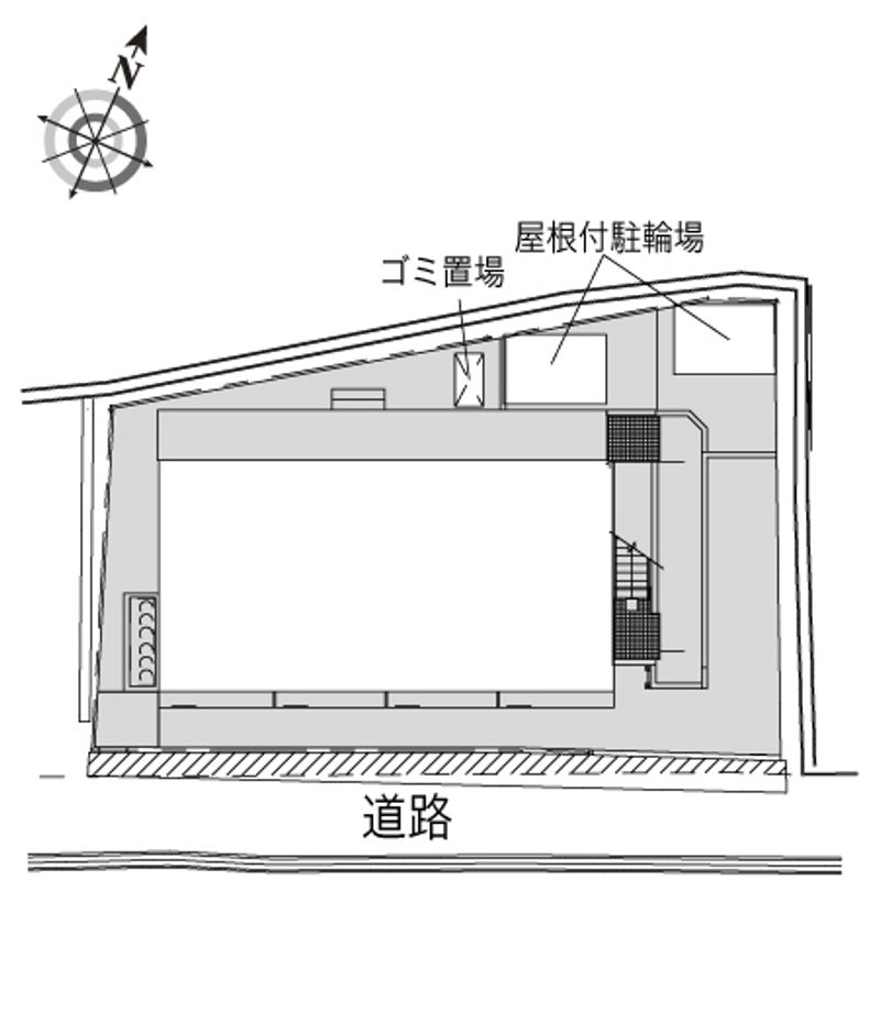 レオパレスミーティア 配置図
