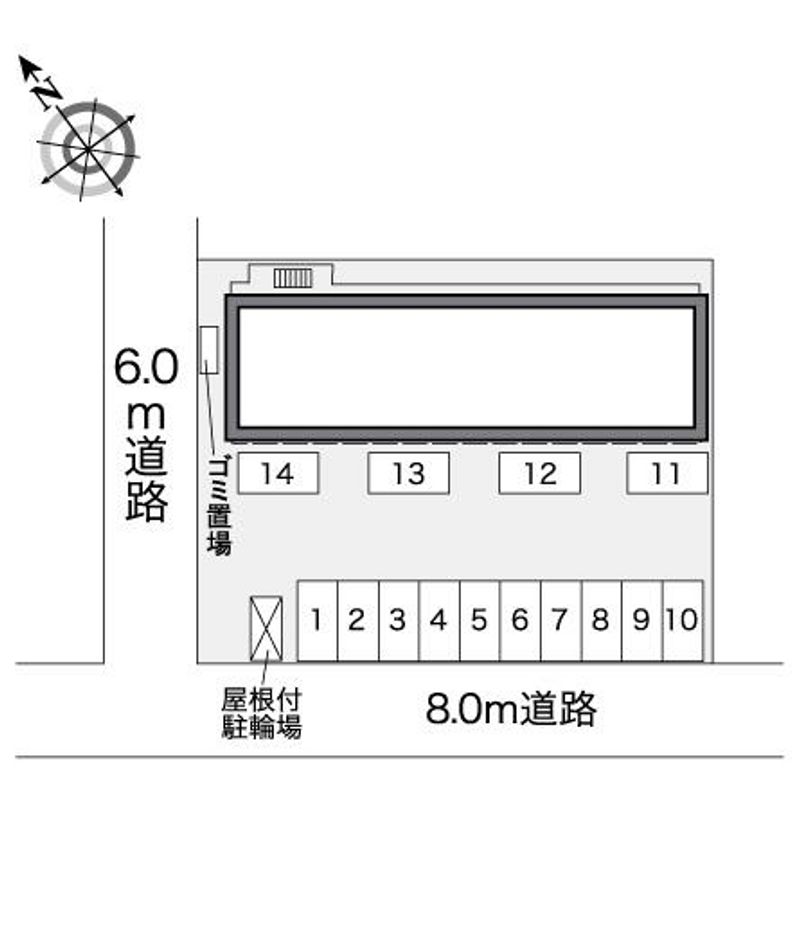 レオパレスＫｓ　コート 共用部分