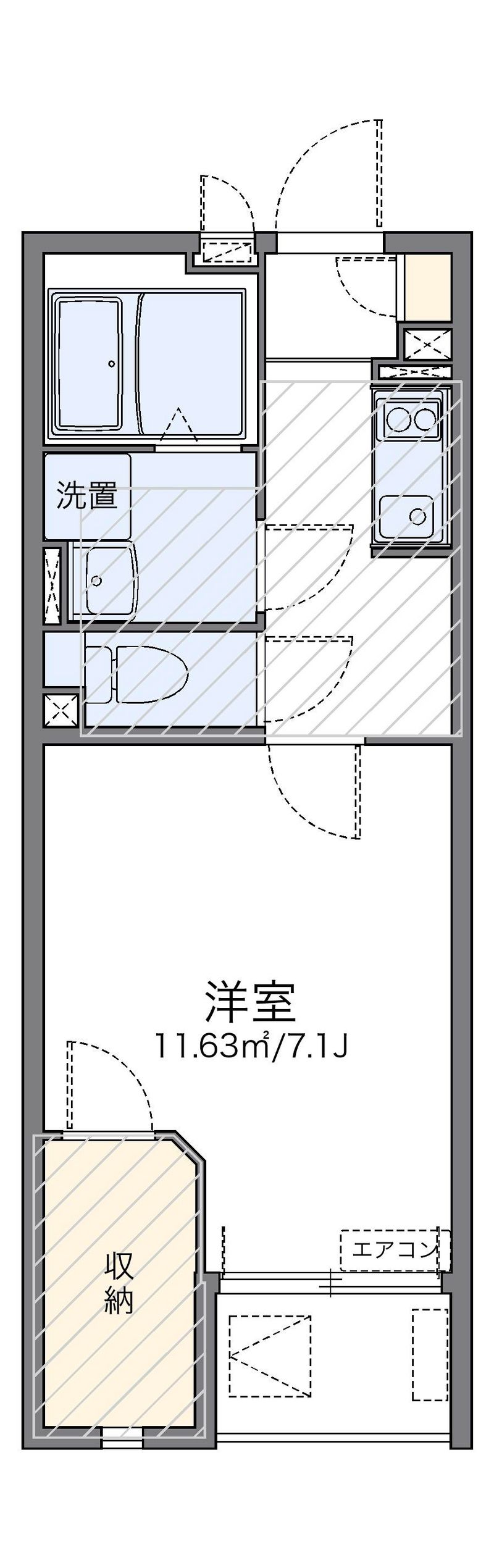 レオネクストセレーノ 間取図