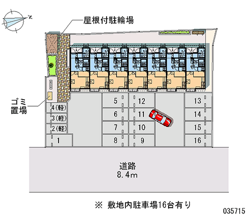 35715 Monthly parking lot