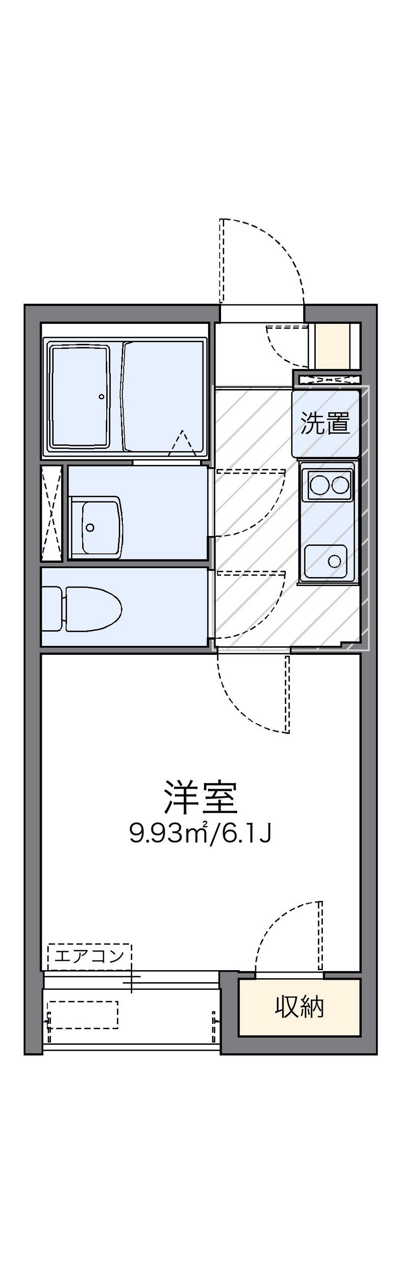 レオネクストティアレ 間取図