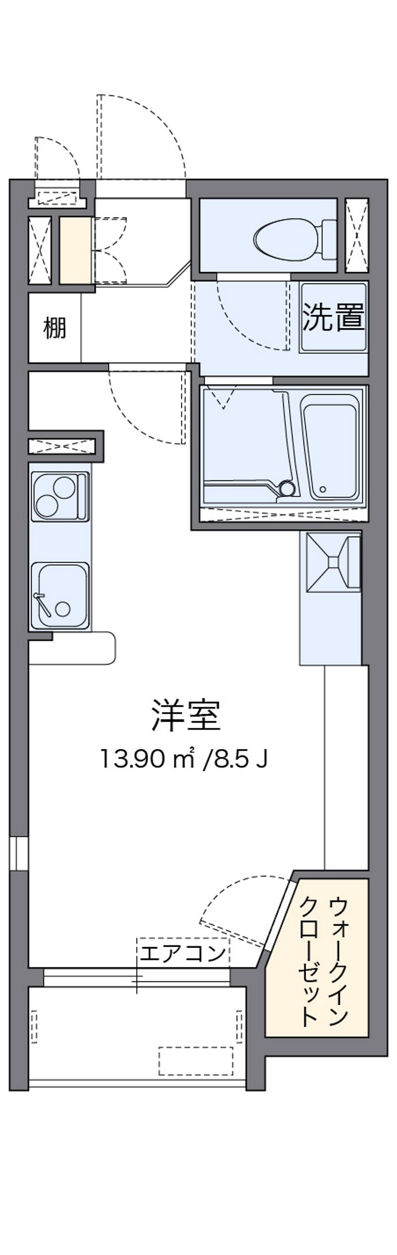 ミランダトミーハイム 間取図