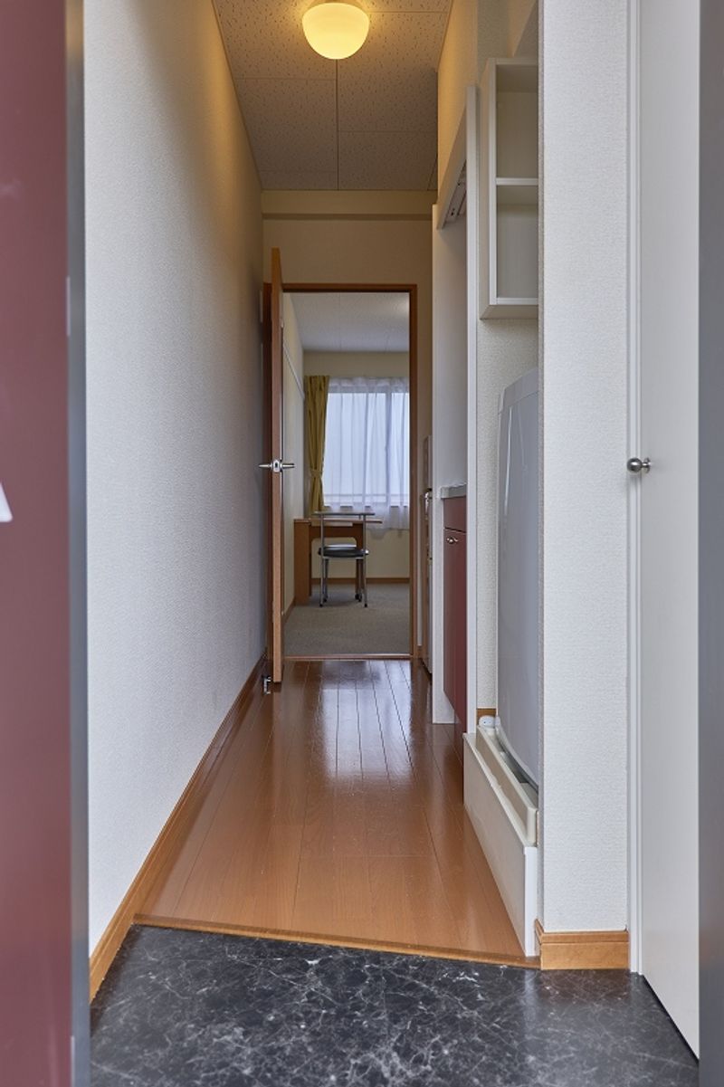 leopalace Clear Court Shiro Higashi Entrance