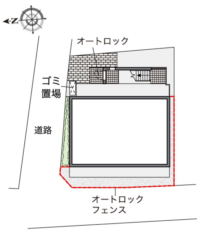 レオパレスセントピア 配置図