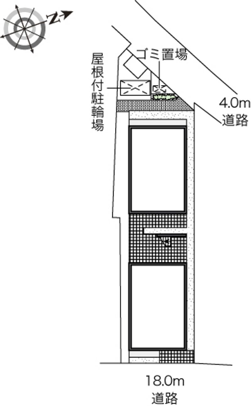 レオネクストエミライズ駅前 配置図