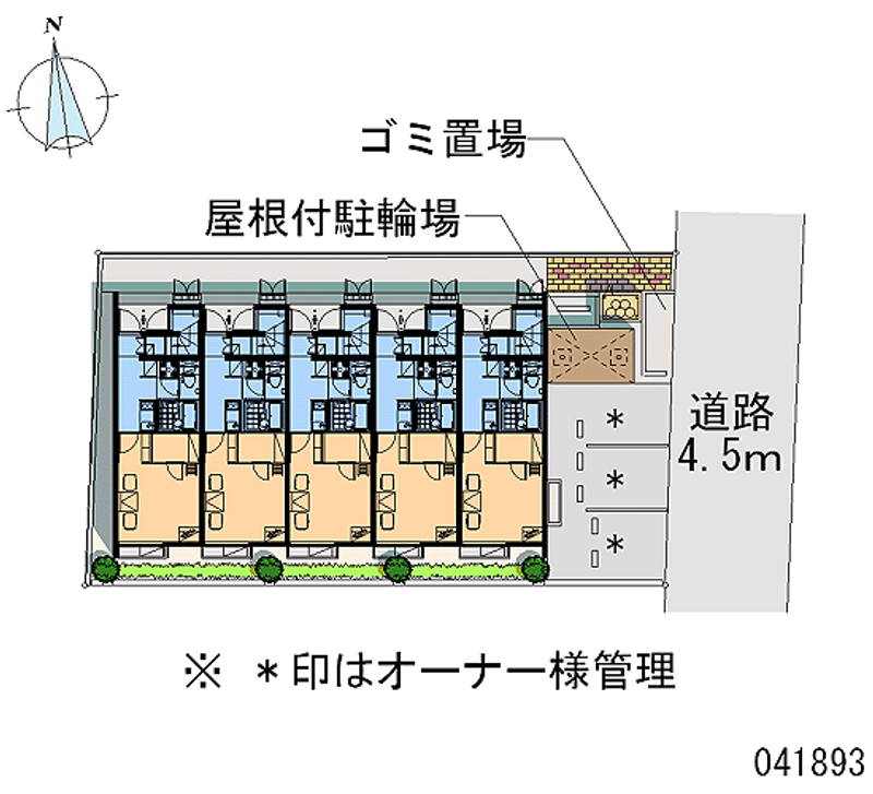 レオネクストミーハウス 区画図