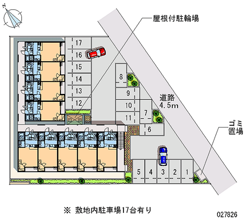 27826 Monthly parking lot