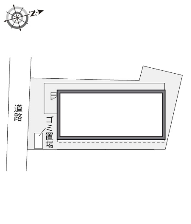レオパレスソリティア青梅 配置図