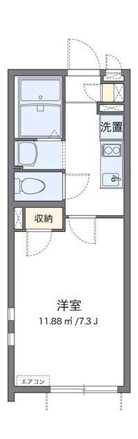 クレイノインヴェルノ 間取り図