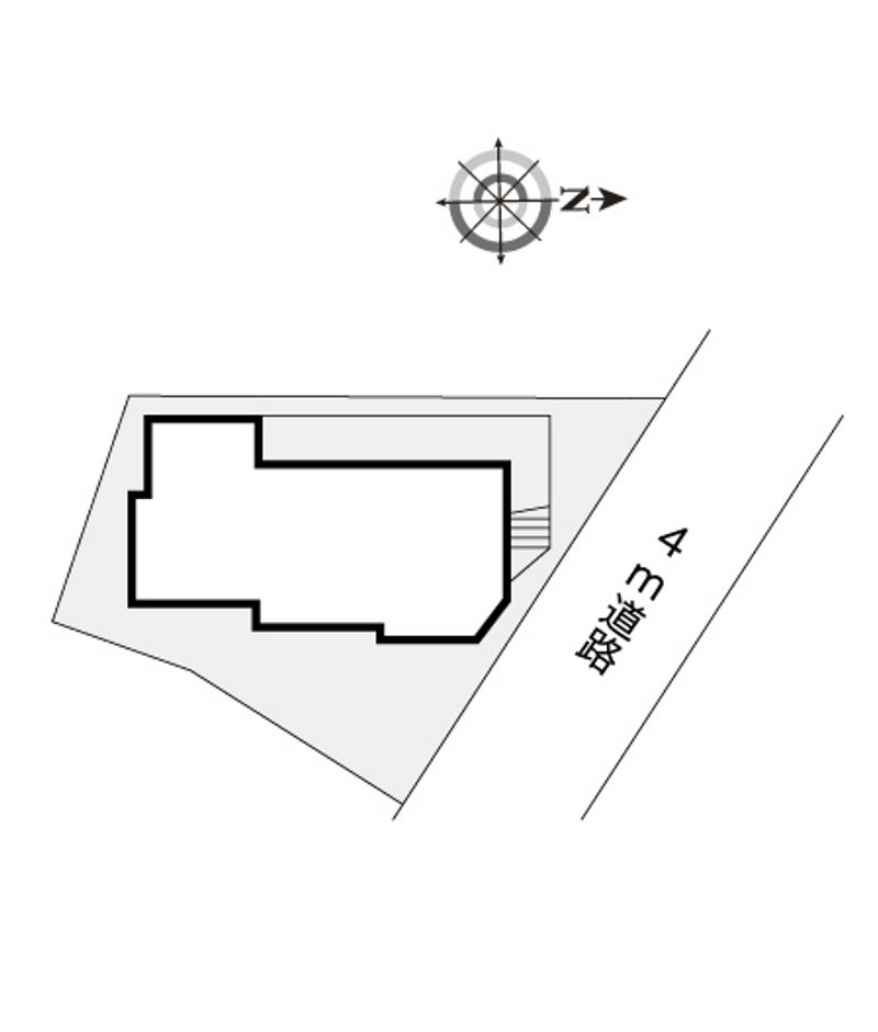 レオパレス蒲田第８ 配置図