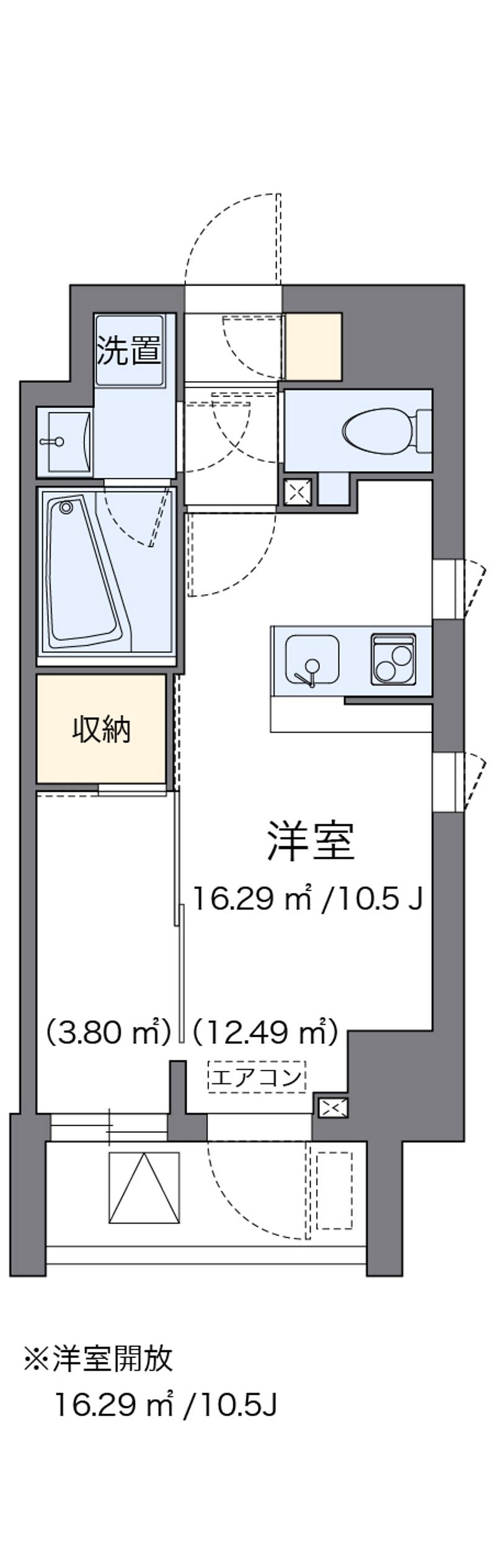ＬＯＶＩＥ麻布十番 間取図