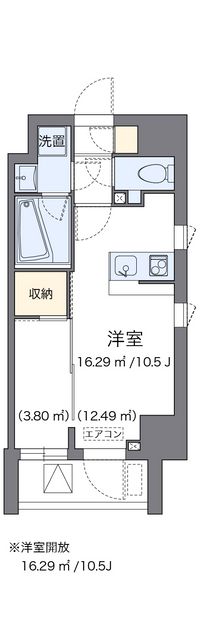 ＬＯＶＩＥ麻布十番 間取り図