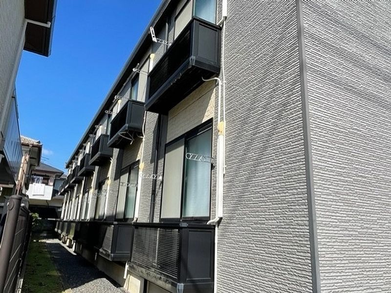 レオパレスハイム　つくば バルコニー