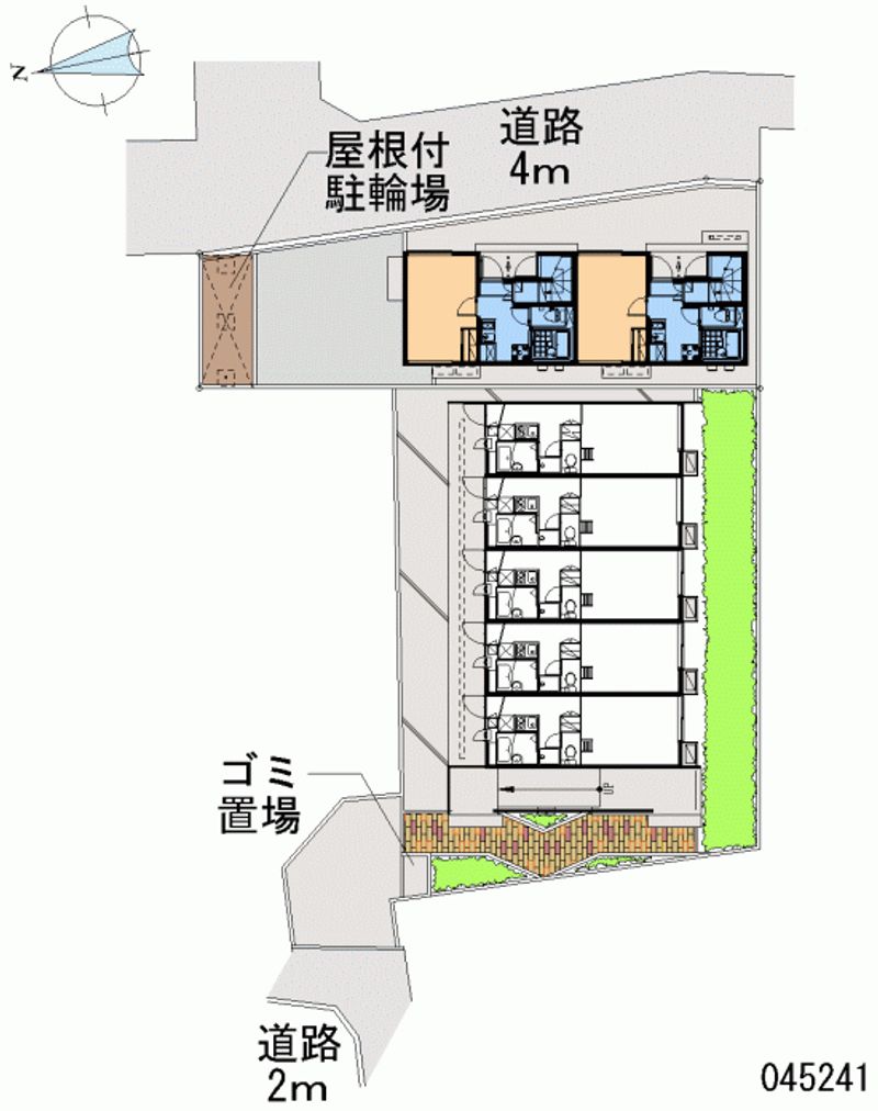 レオネクストＨＯＲＩⅡ 区画図