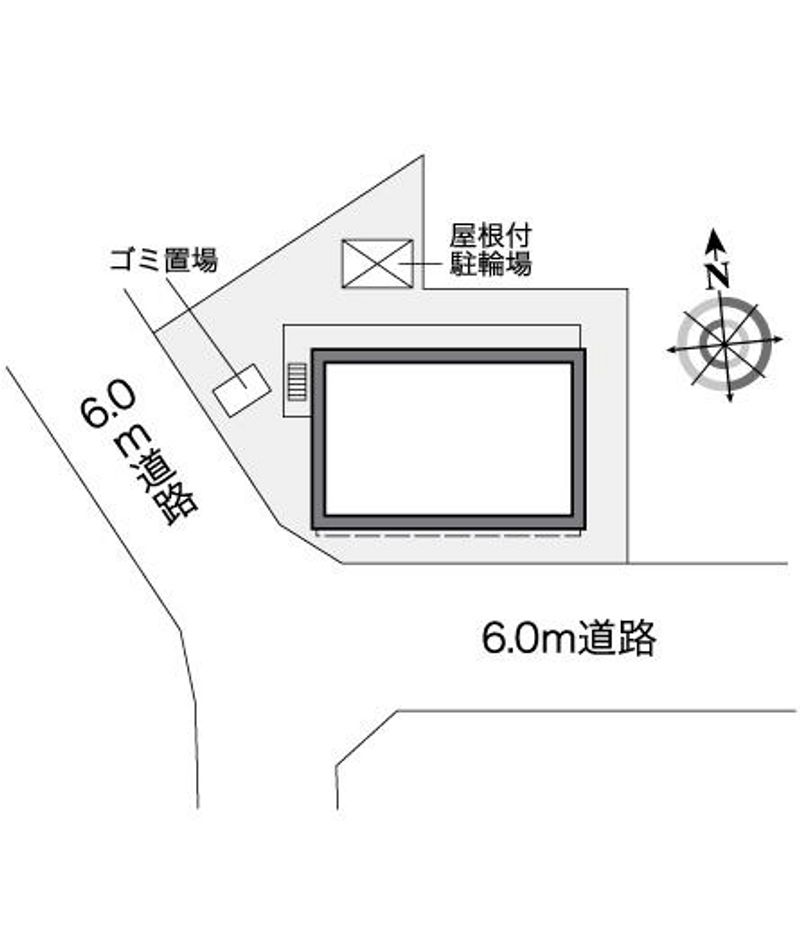 レオパレス旭日 配置図