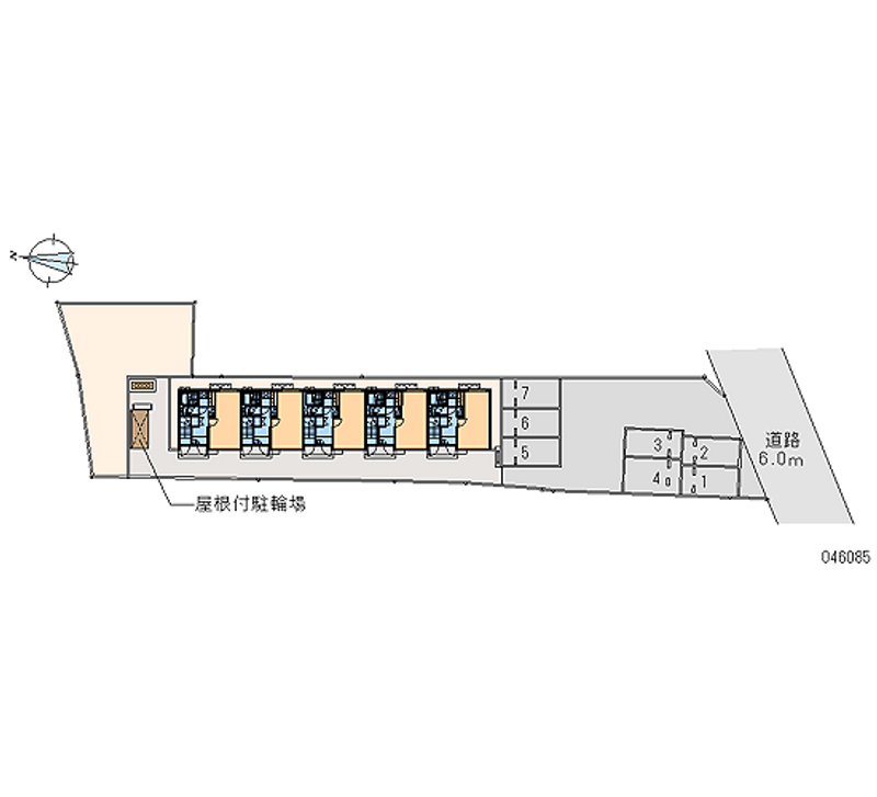 レオネクスト向光白 月極駐車場