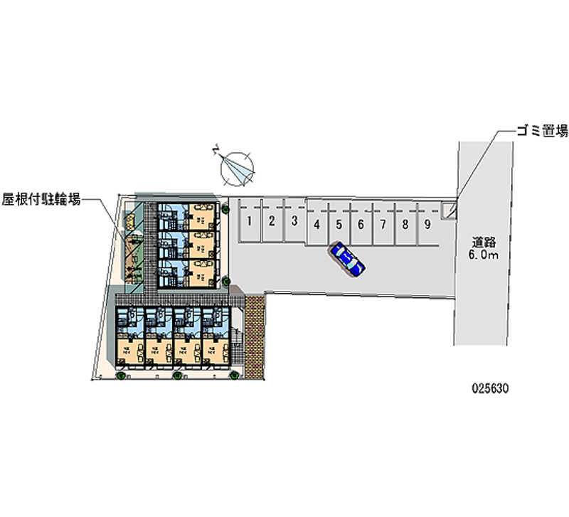 25630 bãi đậu xe hàng tháng